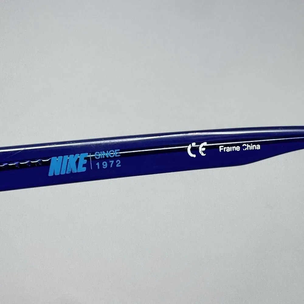 Nike 5538 403 Black Blue Eyeglass Frames 49-17-135